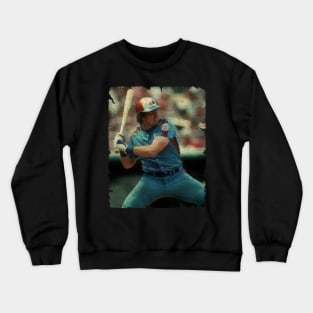 Gary Carter in Montreal Expos Crewneck Sweatshirt